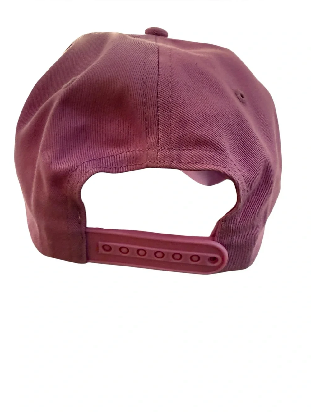 New Balance Pink Raspberry Baseball Cap Hat Gray Logo Adjustable SnapBack